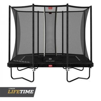 Cama Elástica Berg Ultim Favorit 280 + Red Comfort Negro