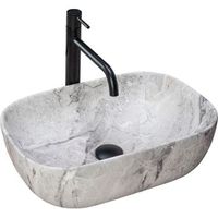 lavabo sobre encimera rea livia stone