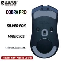 inusualwaysports patines de raton pies razer cobra pro superficie curvada ptfe anti colapso magic ice silver fox