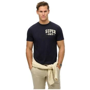 Superdry Camiseta T-shirt Vintage Athletic noir para hombre