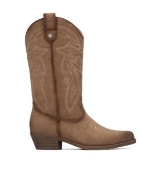 Refresh para mujer. 17629501-BEIGE Botas 176295 marrón claro (40), 3 a 5cm, Cremallera, Casual