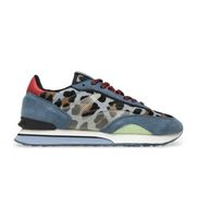 hoff para mujer 22503001 zapatillas art azul 36 piel plano cordones casual