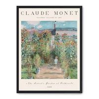 cuadro the artists garden in giverny i