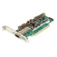 tarjeta de red broadcom p150p pci express fibra 50 gbits interna verde gris