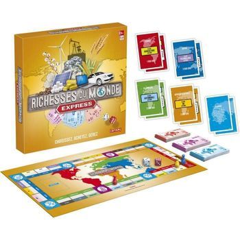Juego De Mesa Riqueza Del Mundo Express