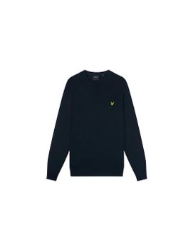 Sudadera Lyle & Scott Cotton Merino Crew Jumper Azul