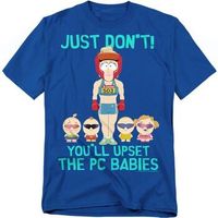 south park camiseta pc babies para hombre