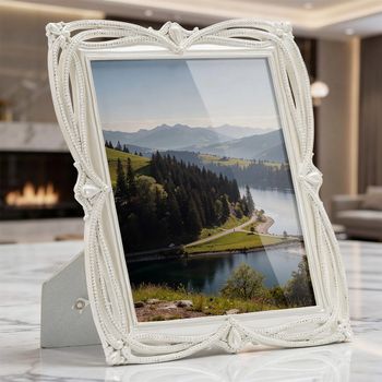 Marco resina plata 27x1,7x32 cm (medida interior 20x25 cm)