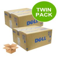 dell 593-10038 black original toners twin pack 2 pack