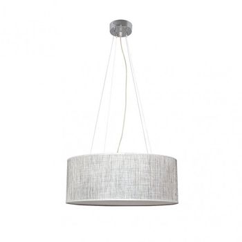 Lampada a sospensione Asuncion 4xe27 Grigio Regx50 di FABRILAMP.