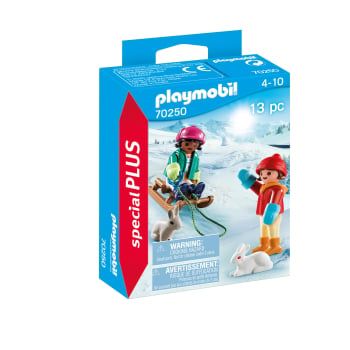 PLAYMOBIL Special Plus - Niños con Trineo