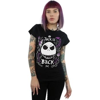 Disney Camiseta Nightmare Before Christmas Jack Is Back para mujer