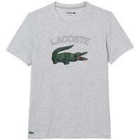 lacoste camiseta t-shirt gris pour homme para hombre