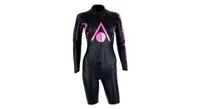 aquasphere limitless suit v2 traje de neopreno para mujer negro   rosa