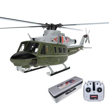 Goosky Grey+Green Legend E2 GPS 2.4G 6CH UH-1Y TOF Altitude Hold Dual Brushless Direct Drive Moto 1:35 Scale RC Helicopt