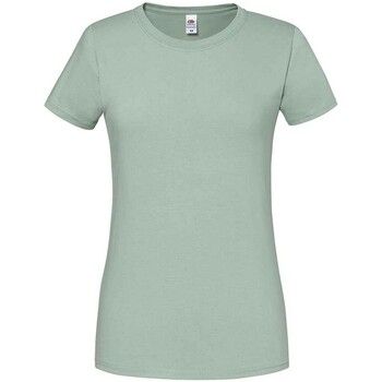 Fruit Of The Loom Camiseta manga larga Iconic para mujer