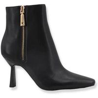 guess botines tronchetto donna tacco rocchetto black fl7brulea09 para mujer
