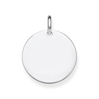 Colgante de plata grabable thomas sabo