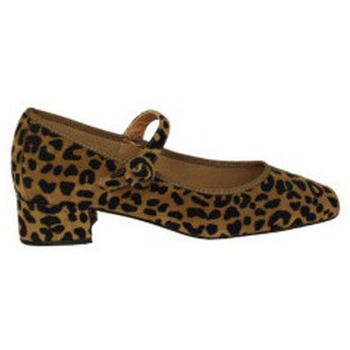 Lolas Deportivas Moda zapato tacon 3cm con pulsera piel print leo fabricado en españa para mujer