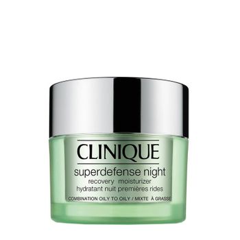 Clinique Hidratación Superdefense Night Recovery Moisturizer Crema Hidratante De Noche
