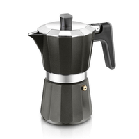 cafetera italiana bra 170486 9t perfecta black
