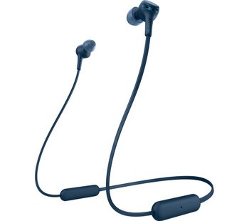 SONY Extra Bass WI-XB400 Wireless Bluetooth Earphones - Blue, Blue