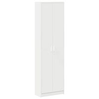 armario 55x25x189 cm madera - blanco