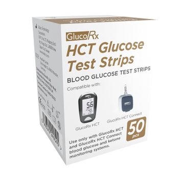 GlucoRx Hct Glucose Test Strips