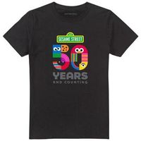 sesame street camiseta 50 years para mujer