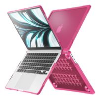 funda para laptop macbook air 136 2022 m2 a2681 2024 m3 a3113 con soporte plegable y proteccion total