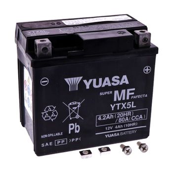 Batería Yuasa YTX5L 12V-4Ah