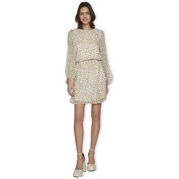 Vila Falda Noos Falia Skirt - Birch/Nori para mujer