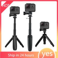 tripode plegable tripode portatil monopie para go pro hero 12 11 10 9 black session osmo accesorios de camara de accion mini tripode vlog