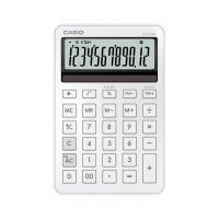 calculadora escritorio casio ms-200dq 12 digitos bateriasolar blanco