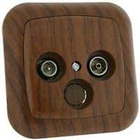 base de antena empotrable de madera 36530amd 8430552119783
