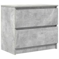 mueble de tv madera de ingenieria gris hormigon 60x35x54 cm vidaxl