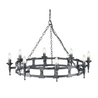 lampara de arana saxon 8 luces