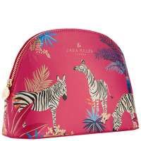 SARA MILLER Tahiti Medium Cosmetic Bag - Red