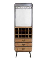 mueble bar de madera marron