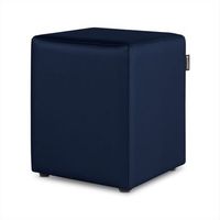 puff cubo polipiel marino pack 2 unidades