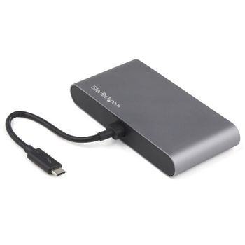 Startech TB3DKM2DPL Mini Docking Station Thunderbolt 3 a 2xDisplayPort