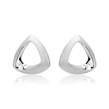 Pendientes de plata 925 esmerilada