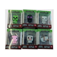 figura sorpresa de minecraft en goma para coleccionar - just toys