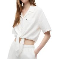 tommy hilfiger camisa textured para mujer