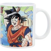 taza bulma y goku dragon ball z ceramica 325 mls