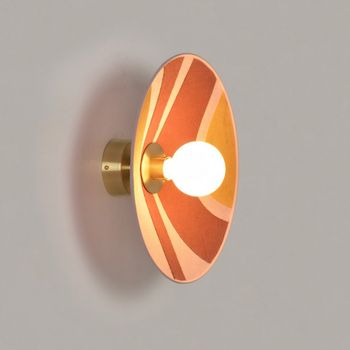 Aplique de pared seventies rose 40
