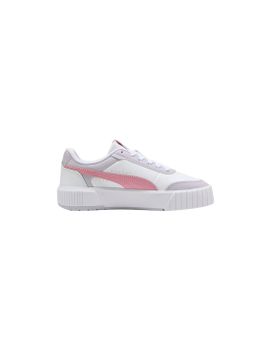 Zapatillas Puma Carina Mia, White-Poised Pink-Li, Mujer