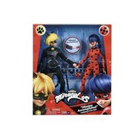 muneca miraculous mision cumplida ladybug y cat noir26 cm