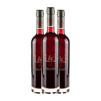 vino generoso tinto y sol botella medium 50 cl 15 vol pack de 3 unidades
