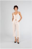 top sin mangas en mezcla de rayas diplomaticas striped rope